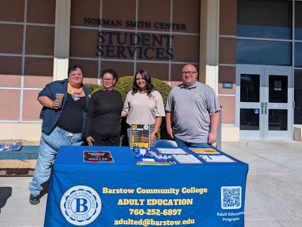 Adult Education booth