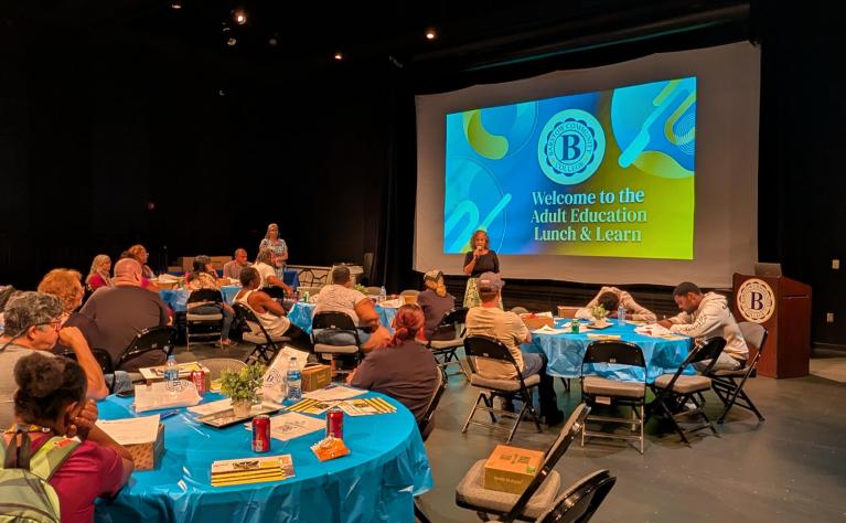 Adult Ed Lunch and Learn Event